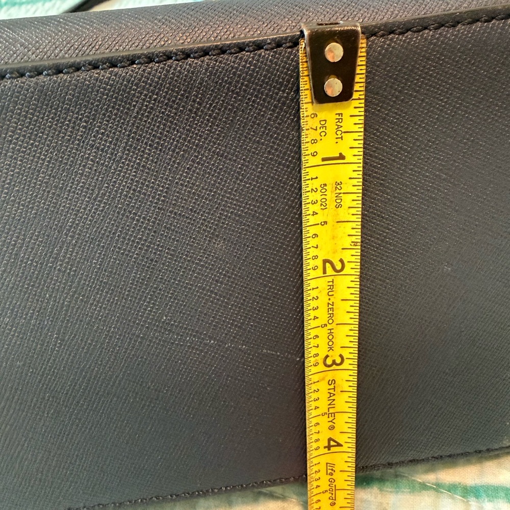 Elegant COACH Navy Blue Tote Bag - Picture 8 of 14
